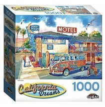 Cra-Z-Art California Dreams 1000 Piece Jigsaw Puzzle - HALF MOON - excel... - $11.29