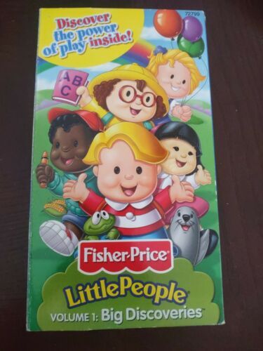 Fisher-Price Little people Volume 1: Big Discoveries Vhs Tape - VHS Tapes