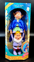 Snow White &amp; The Seven Dwarfs ~ Dopey and Sneezy Stackable Dolls Disney - $24.74
