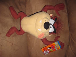 Looney Tunes Show Taz Tazmanian Devil Brand New Licensed Plush Nwt With Tags 14" - $14.99