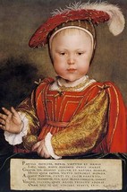 Edward VI, Prince of Wales by Hans Holbein the Younger - Art Print - $21.99+