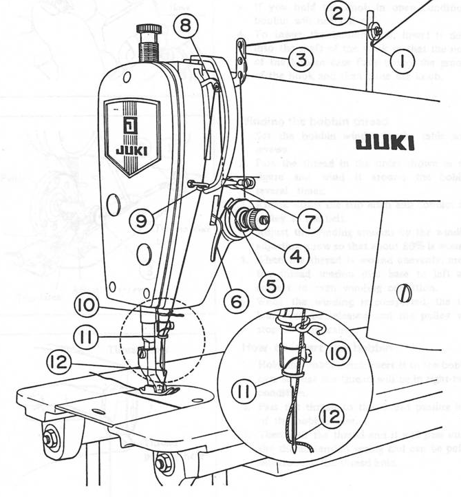 Primary image for Juki DDL-227 manual instructions industrial sewing machine Enlarged Hard Copy
