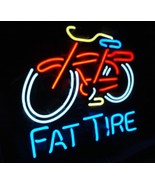 Fat Tire Bicycle Beer Bar Neon Light Sign 16&quot; X 14&quot; - $499.00