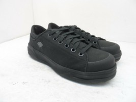Dickies Men's Low-Cut Supa Dupa Steel Toe Casual Work Shoes Black Size 8W - $56.99