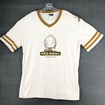 2016 NFL Pro Bowl Jersey Shirt Adult 2XL White V-Neck Hawaii NFL Logo Mens - $14.84