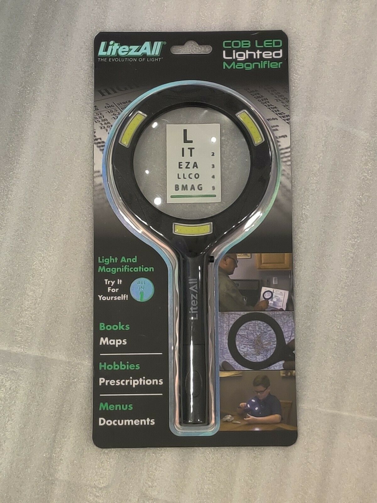 COB LED Lighted Magnifier