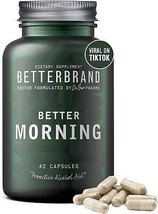 Betterbrand BetterMorning All-Natural Ingredients Including DHM - Suppor... - $60.41