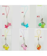 You Choose Color  FUN Hand Created OOAK Cell Phone Charms PDA MP3 Purse ... - $6.99