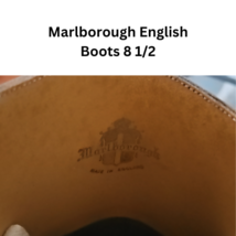 Vintage Marlborough English Riding Boots Size 8 1/2 Pre-Loved With Boot Trees image 4