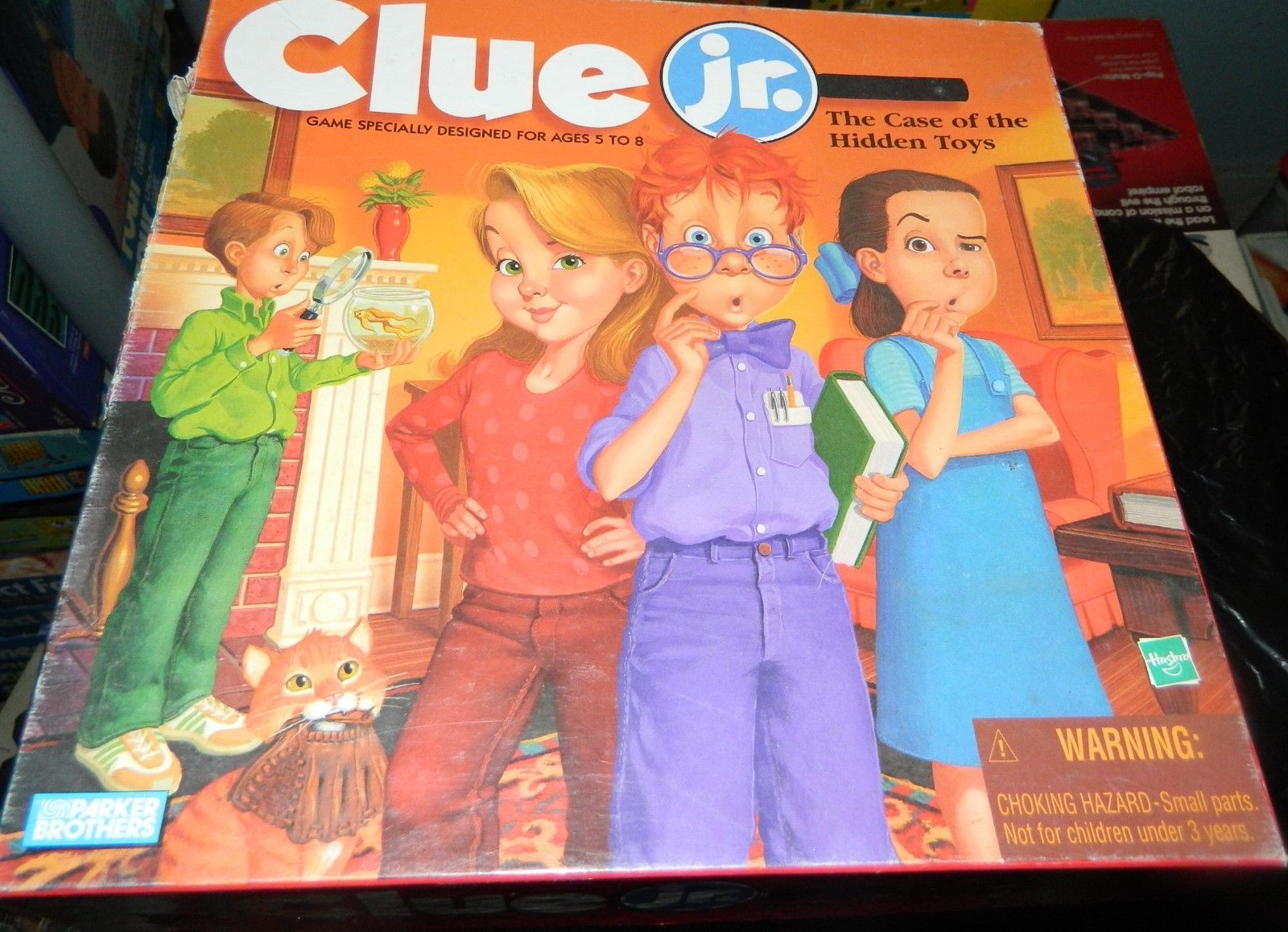 Clue Jr The Case of the Hidden Toys Board Contemporary