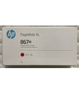 HP 867 Magenta High Yield PageWide XL Ink Cartridge 3ED95A OEM Sealed Re... - $247.48