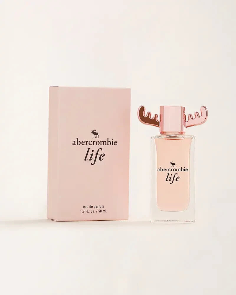 abercrombie & fitch life 1.7 oz eau de parfum spray - brand new