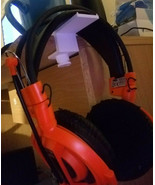 Headphone Cradle/Stand, Hanging Desk Mount 3D Printed by VTSTech - $3.88