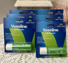 (6) Vaseline Lip Therapy Aloe Lips Lip Balm with Petroleum Jelly Hydration - $14.95