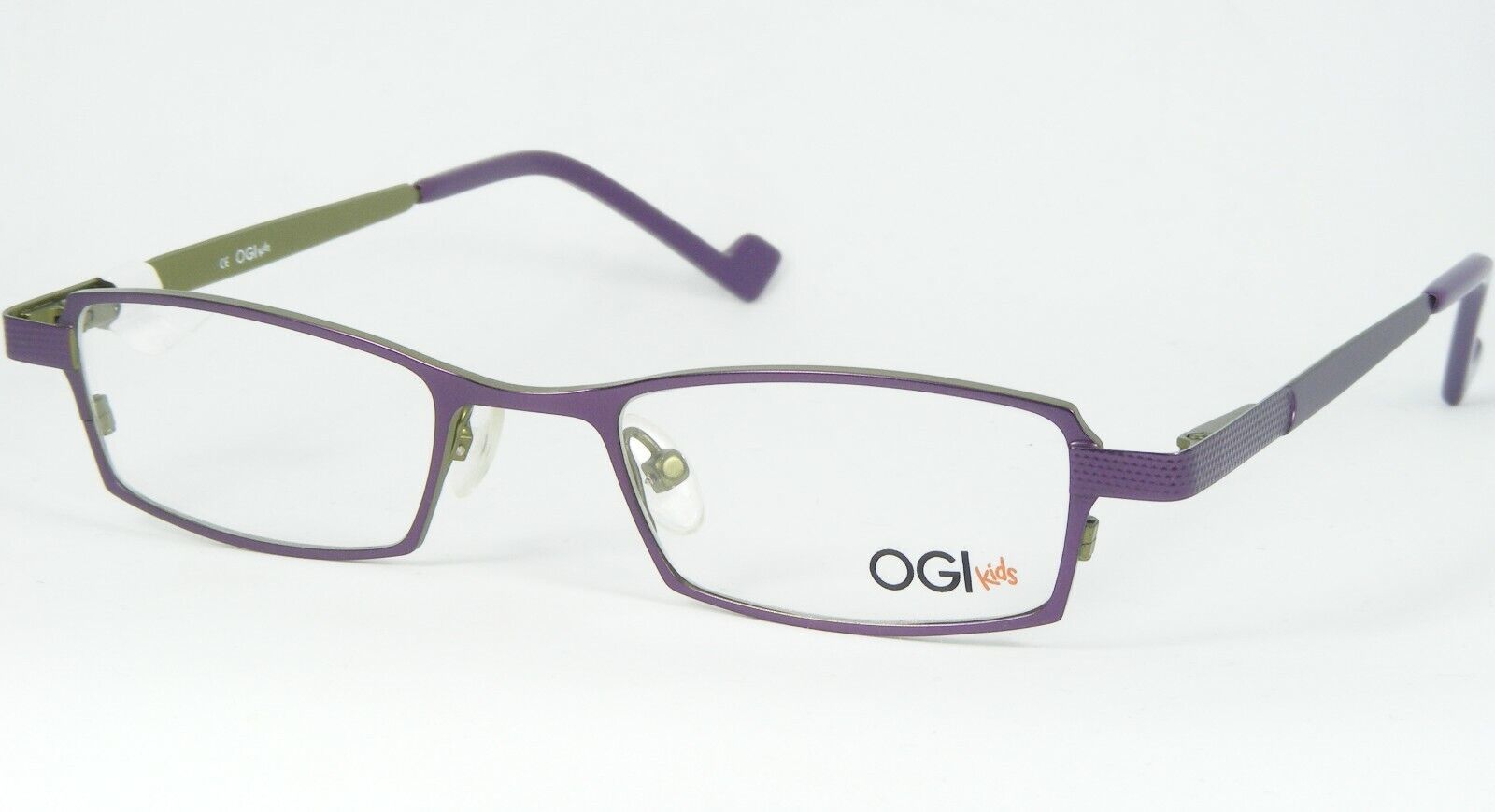 OGI kids OK60 690 PURPLE /LIME GREEN EYEGLASSES GLASSES FRAME 4319130mm Eyeglass Frames