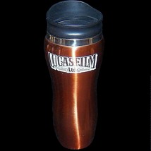 Lucasfilm Skywalker Ranch Copper Stainless Steel Double Wall Coffee Trav... - $89.99