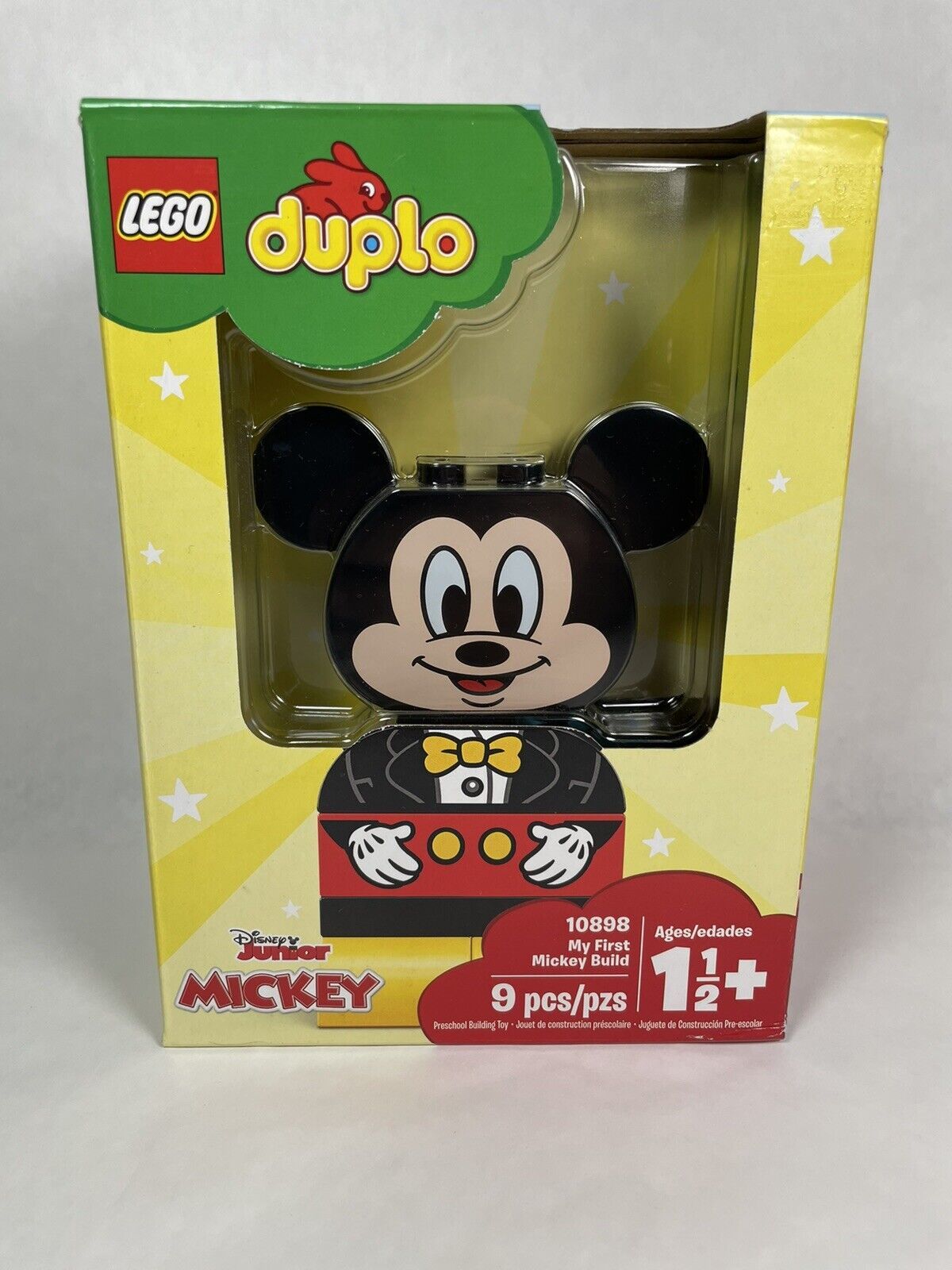 Lego Duplo My First Mickey Build 10898 Disney Junior 9 Pc Preschool