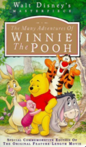 The many adventures of winnie the pooh vhs
