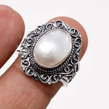 River Pearl Vintage Style Handmade Christmas Gift Ring Jewelry 8.50&quot; SA ... - $4.99