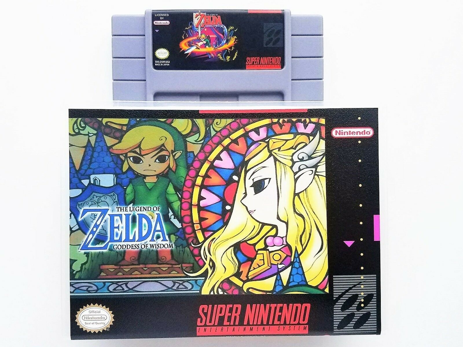 The Legend of Zelda: Goddess of Wisdom (A Link to the Past SNES ROM Hack)