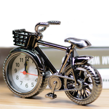 Vintage Bicycle Alarm Clock - Perfect for Home Decor and Unique Gifts - $11.52