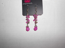Paparazzi Earrings (New) Swing Low Pink - $5.15
