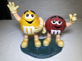 M&M Candy Dispenser - Yellow Peanut M&M Sitting in Recliner Chair