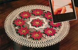 Xmas Fiesta Opalescent Doily Holiday Coaster Egg Warmer Stockings Patterns - $9.99