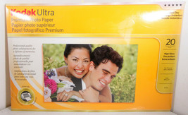 Kodak Ultra Premium Photo Paper High Gloss 20 sheets  11 x 17 in /10 mil /74 lb - $39.60