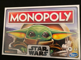 Monopoly Game Grogu The Child Star Wars Mandalorian theme *IN STOCK - $35.00