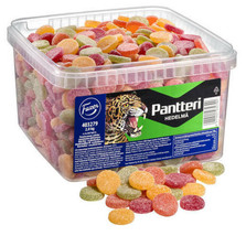 Fazer Pantteri Hedelma loosweight Liquorice 2 Boxes of 2kg 70.5 oz - $89.10