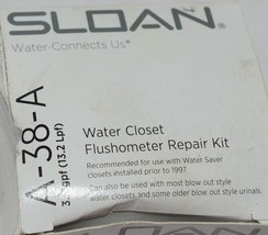 Sloan A38A Water Closet Flushometer Repair Kit Traditional Segment Diaphragm image 2