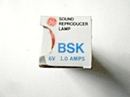 GE BSK Sound Projector Lamp, 6V, 1.0 amps - $12.86