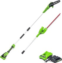 SuperHandy Mini Electric Chainsaw - 8 Bar 20V 2Ah Li-Ion Cordless Bat