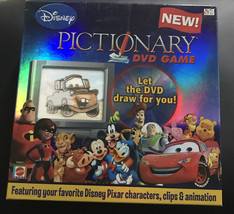 2007 Mattel, Inc,  Disney / Pixar Pictionary DVD Game - Complete Good Condition - $10.39