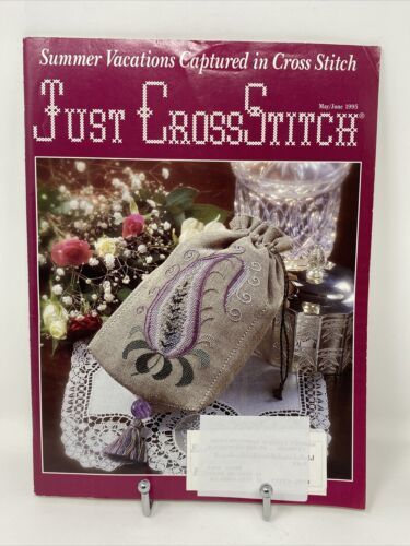 Leisure Arts Cross Stitch Pattern Book Bread Cloths 9 Designs