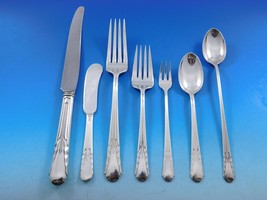 Orchid by International Sterling Silver Flatware Set for 8 Service 68 pc... - $4,054.05