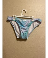 Xhiaration Women Multicolor Tie-Dye Cheeky Bikini Bottom Juniors Size La... - $5.93