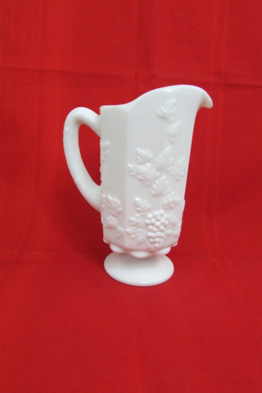 1950s Large Vintage Westmoreland Milk Glass Pitcher