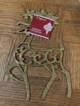 Elegance Christmas Ornament Reindeer - $15.89