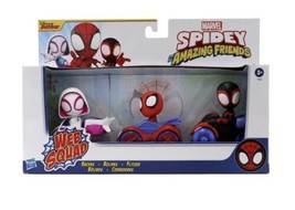 New Hasbro Disney Junior Marvel SPIDEY and His AMAZING FRIENDS WEB SQUAD... - $23.73