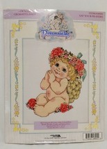 Dreamsicles Say Your Prayers Cross Stitch Kit 48001 Leisure Arts 1997 NOS Cupid - $24.99