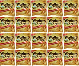 ( Lot 20 ) Werther&#39;s Original Caramel Hard Candy 2.65 oz/Pack SEALED 07/... - $56.42