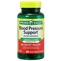 Spring Valley Blood Pressure Support -Hearth Health- 60 Vegetarian Capsules  - $23.79