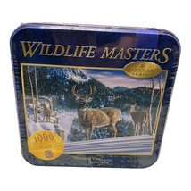 Wildlife Masters Woodland Series Morning View 1000 Piece Puzzle Kim Norl... - $19.99