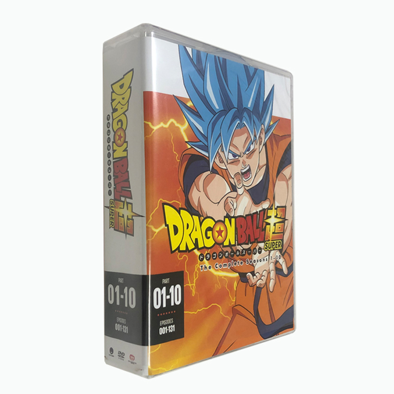 Dragonball Super Complete Series English Dubbed DVD 131 Episodes + 3 Movies