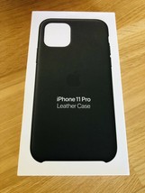 Apple Leather Case for iPhone 11 Pro - Black - $17.95