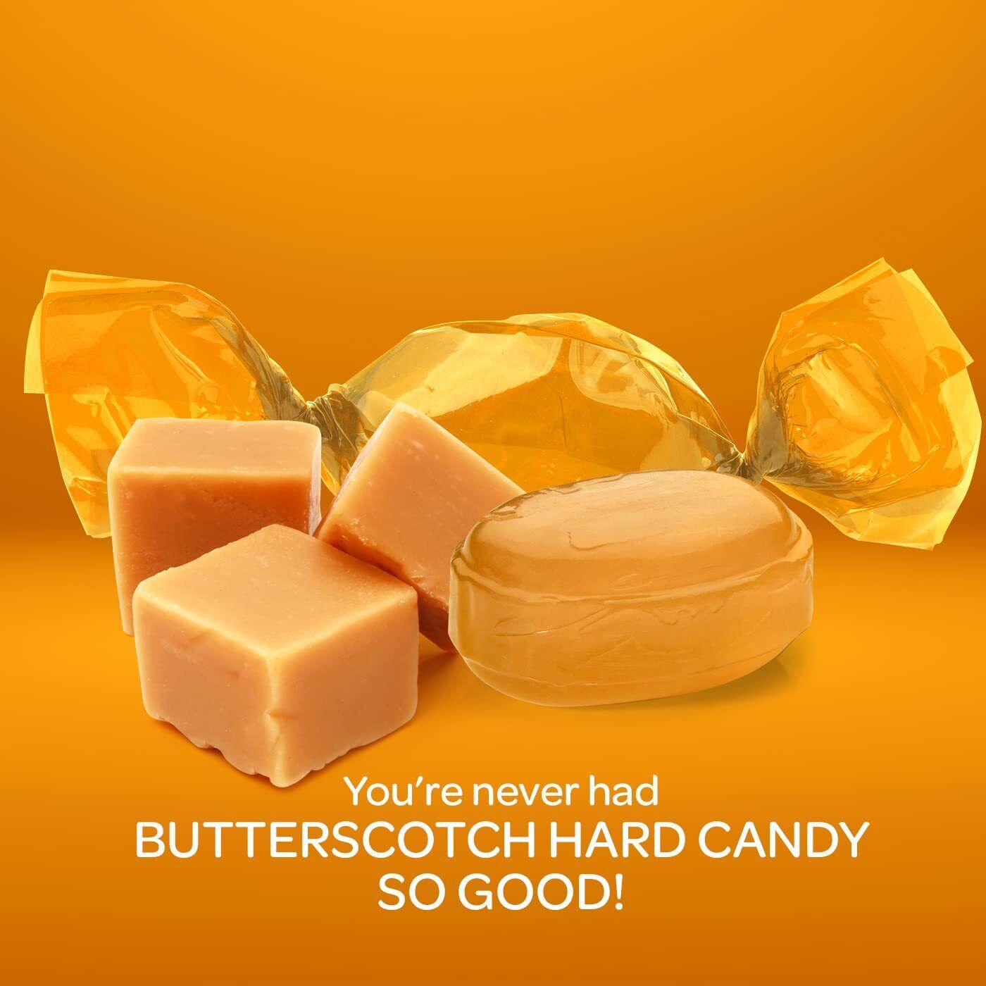 BUTTERSCOTCH CANDY ORIGINAL HARD BUTTON CANDY BUTTERSCOTCH FLAVOR
