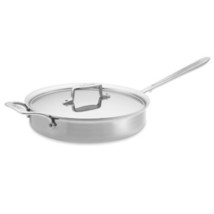 All-Clad d5 Brushed Stainless Steel 4.5 Quart Universal Pan