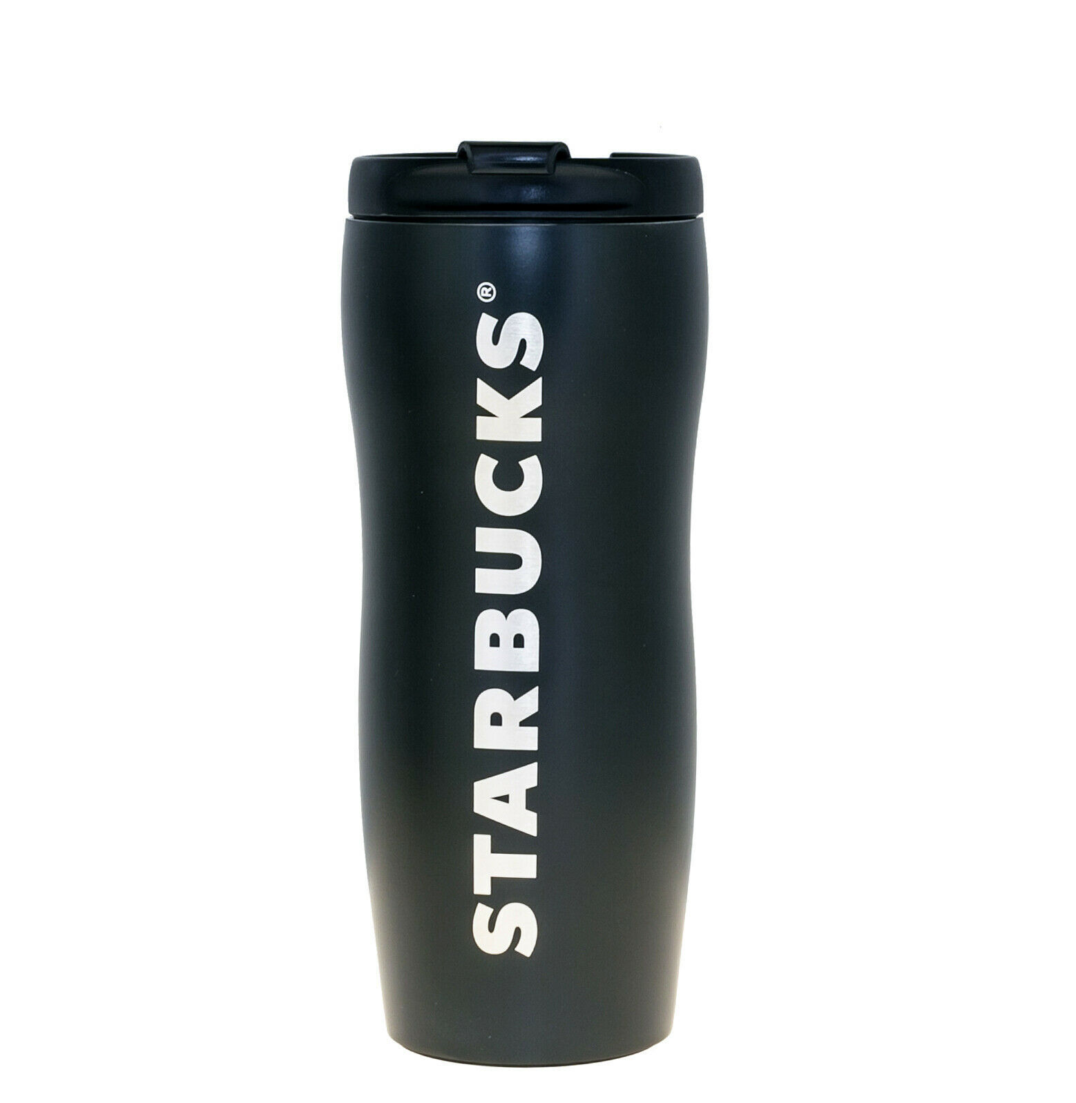 Starbucks, Accessories, Starbucks Matte Black Tumbler Lv Logo